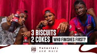 I Lost again - 2 Cokes and 3 biscuits challenge w/ @hatersluvreactions  and @richiepower2412