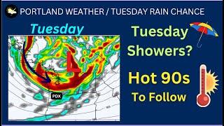 Portland Weather, Hot 90s This Week