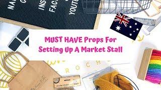 MUST HAVE Props For Your Market Stall Set Up - All Available In Australia!