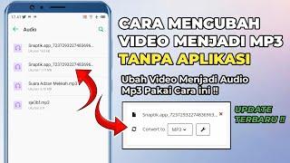 Cara Mengubah Video Menjadi Mp3 Tanpa Aplikasi di Hp Android