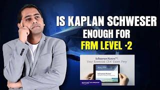 Is Kaplan schweser books enough for FRM level 2 | FRM Exam | #frm  #frmexam #frmlevel2