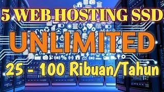 5 WEB HOSTING SSD UNLIMITED 25.000 - 100.000an