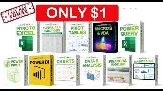 [ENDS TONIGHT] Access 30+ Microsoft Excel & Office course for ONLY $1