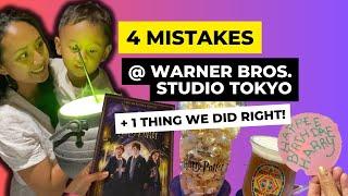 Four Mistakes We Made at Warner Bros  Studio Tour Tokyo (+ One Thing We Absolutely Did Right!)