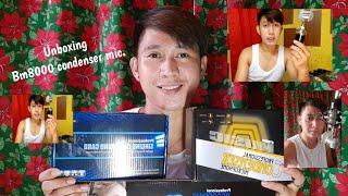 Bm8000 condenser microphone set (UNBOXING VLOG)