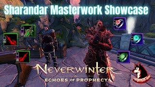 Neverwinter Mod 21 -  NEW Masterwork Sharandar NEW Weapons Gear Rings Showcase Northside