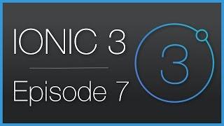 Ionic 3 • Store data in internal memory with Native Storage • Episode 7