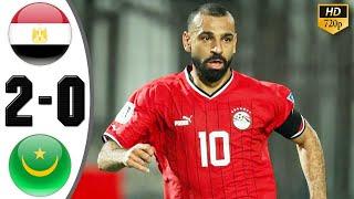 Egypt vs Mauritania 2-0 Highlights & All Goals 2024 HD