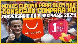 CUPOM ALIEXPRESS 2024 ! CHOICE DAY ALIEXPRESS ABRIL TEM CUPONS IGUAIS DO ANIVERSÁRIO ALIEXPRESS 2024