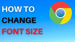 How To Change Font Size In Google Chrome 2024 | Change Text Size Google Chrome