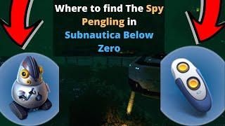 Where to find the Spy Pengling in Subnautica Below Zero