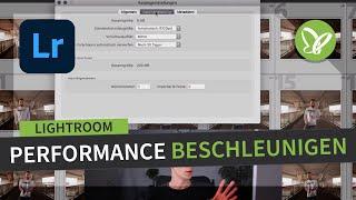 Lightroom Classic CC-Tutorial: Performance beschleunigen