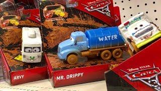 Cars 3 Toys Hunting  Live Toy Hunt Target Mr Drippy Crazy 8 Disney Cars 3 Diecast Lightning McQueen