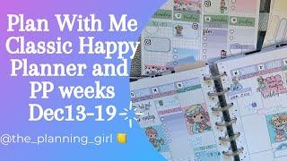 Plan With Me | Classic Happy Planner and PP Weeks