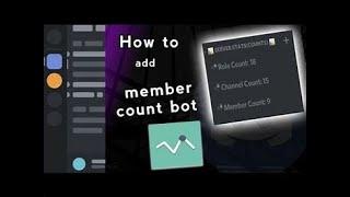 How to set up Server Stats using Discord bot: Member count (Tutorial)