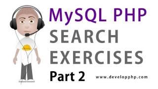 2. MySQL PHP Search Programming : Build the HTML Search Form with Filter List