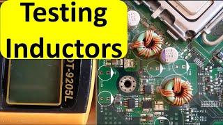 Testing inductors using multimeter - SMD Coils testing - Motherboard repair