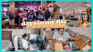 GOING BACK TO ROUTINES  (bowling @ GROUND CONTROL,  unboxing, cook with me + balikbayan box)