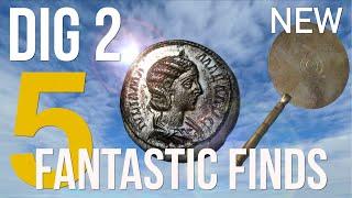 5 FANTASTIC FINDS | TIME TEAM - Dig Two (Oxfordshire) Series 21 - Roman villa