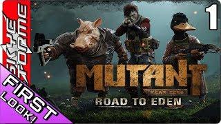 MUTANT YEAR ZERO - Road To Eden Gameplay Ep 1 ► LIKE XCOM BUT BETTER! ◀ (New Strategy Game 2018)