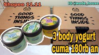 Unboxing The Body Shop Body Yogurt | Body Yogurt Murah