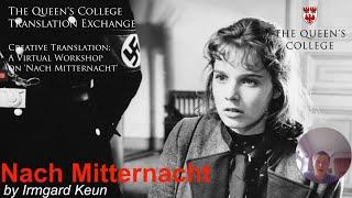 Creative Translation: A Virtual Workshop on ‘Nach Mitternacht’