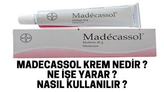 Madecassol Krem Nedir? Ne İşe Yarar? Madecassol Krem Nasıl Kullanılır?