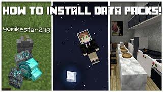 How to Download Data Packs in Minecraft