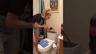 Wife pranks husband in most creative hilarious way EVER!  #tonyandangel #funnycouple #prank