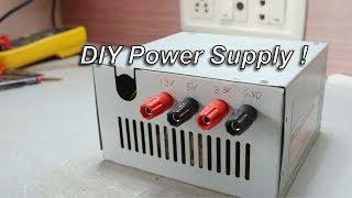 DIY Power Supply! using ATX PSU