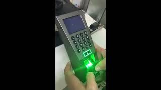 ZKTeco f18 Biometric fingerprint reader