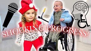 Beckhams INSANE Strength + Blake UNDERSTANDS his Disability | Christmas Recital *SO CUTE*