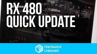 RX 480: Quick Update (there will be CrossFire testing)