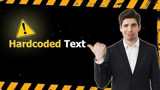 Android Studio Hardcoded Text - Veja Como Solucionar!
