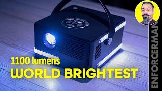 BRIGHTEST PORTABLE PROJECTOR IN THE WORLD - AAXA P6 Ultimate (Full Review)