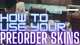 Starfield: How to use your preorder skins!