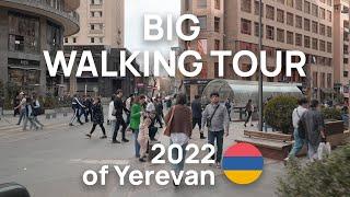 [4k] Yerevan  Big Walking Tour