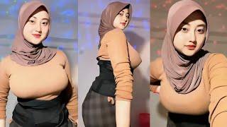 bigo live reaction  ayu tiktok viral | jilbab live bar bar - hijab live barbar - hijab style