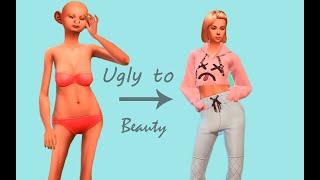 Ugly to Beauty Challenge. SIMS 4