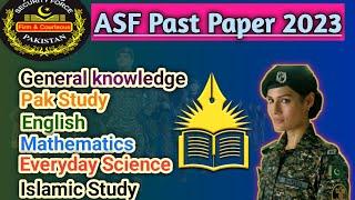 ASF Past Paper Corporal l Asf test preparation 2025 l Asf Mock test..