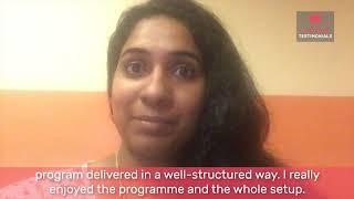 Feedback by Jenny Karunakaran |  ICP-ACC Certification Training | Knowledgehut Testimonials