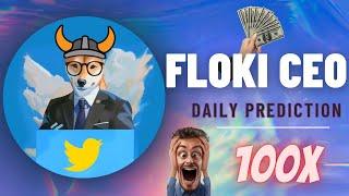 REVEALING FLOKI CEO COIN TECHNICAL DAILY PRICE PREDICTION || FLOKICEO CRYPTO NEWS UPDATE LIVE!