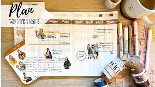 Plan With Me:  COZY planner vibes