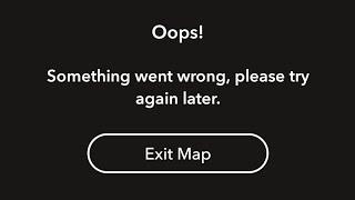 Oops something went wrong please try again later problem in snapchat | Snapchat error fix