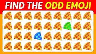 Find the ODD One Out | 30 Levels Emoji Quiz | Easy, Medium, Hard, Impossible