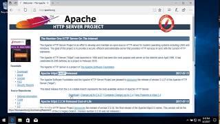 How to install Apache Web Server on Windows 10