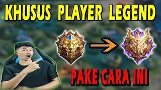 CARA PUSH RANK KE MYTHIC GLORY SEASON 27 TERBARU KELUAR DARI EPIC MAIN SOLO-MOBILE LEGENDS #mlbb