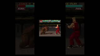 A time skip in a game that works #tekken #tekken3 #gaming