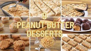 9 Peanut Butter Desserts