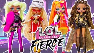 LOL OMG FIERCE Dolls Full Unboxing Royal Bee, Neonlicious, Lady Diva, Swag